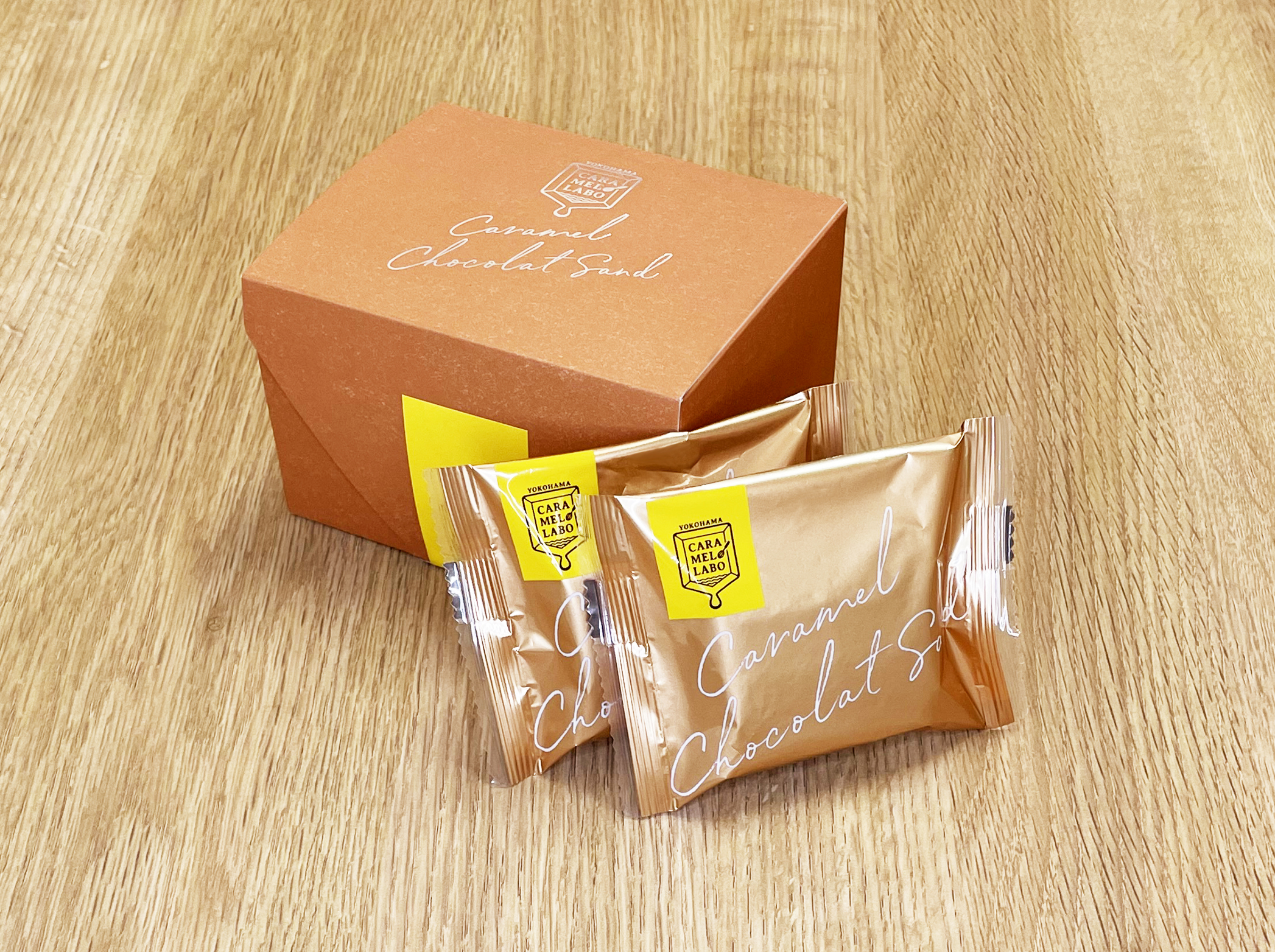 キャラメルショコラサンド プラリネノワゼット