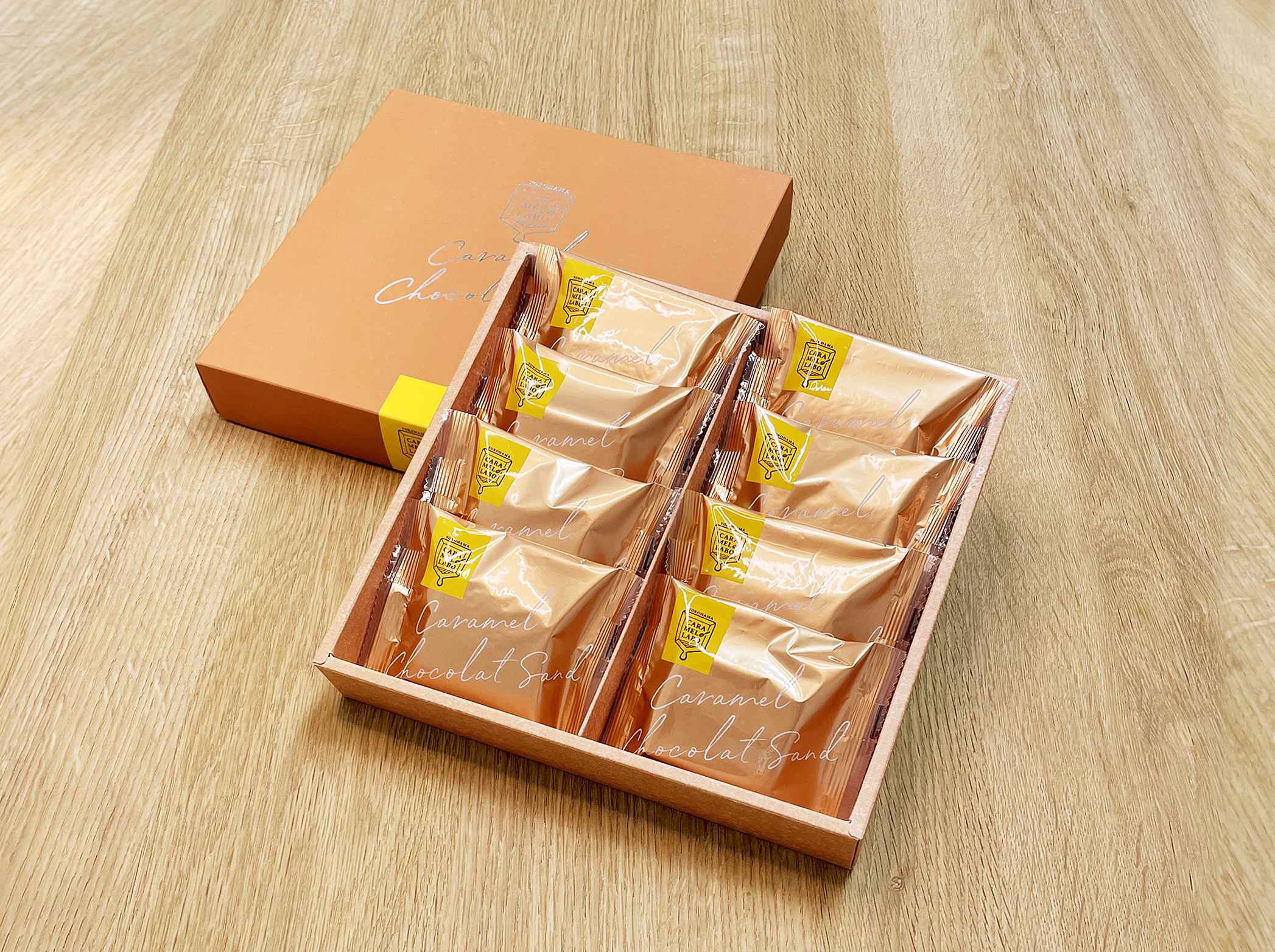 キャラメルショコラサンド プラリネノワゼット